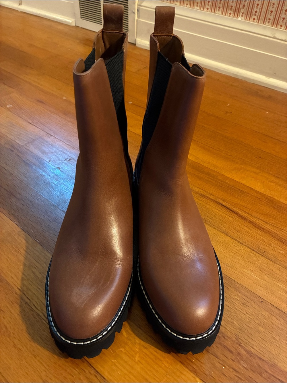 J. Crew Chelsea Lug Boots - Classic Slip-On Style